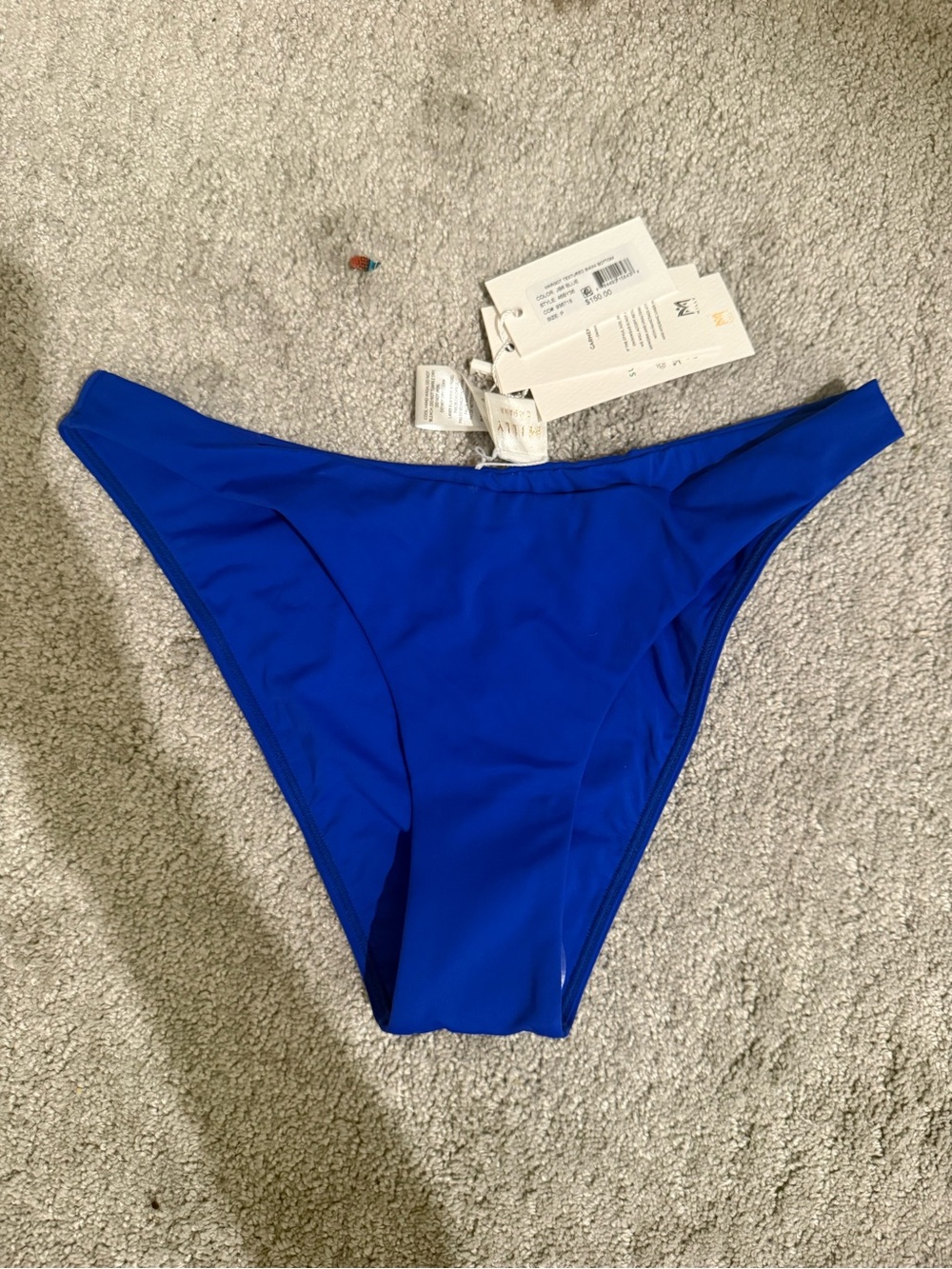 Milly NWT Blue Bikini Bottoms